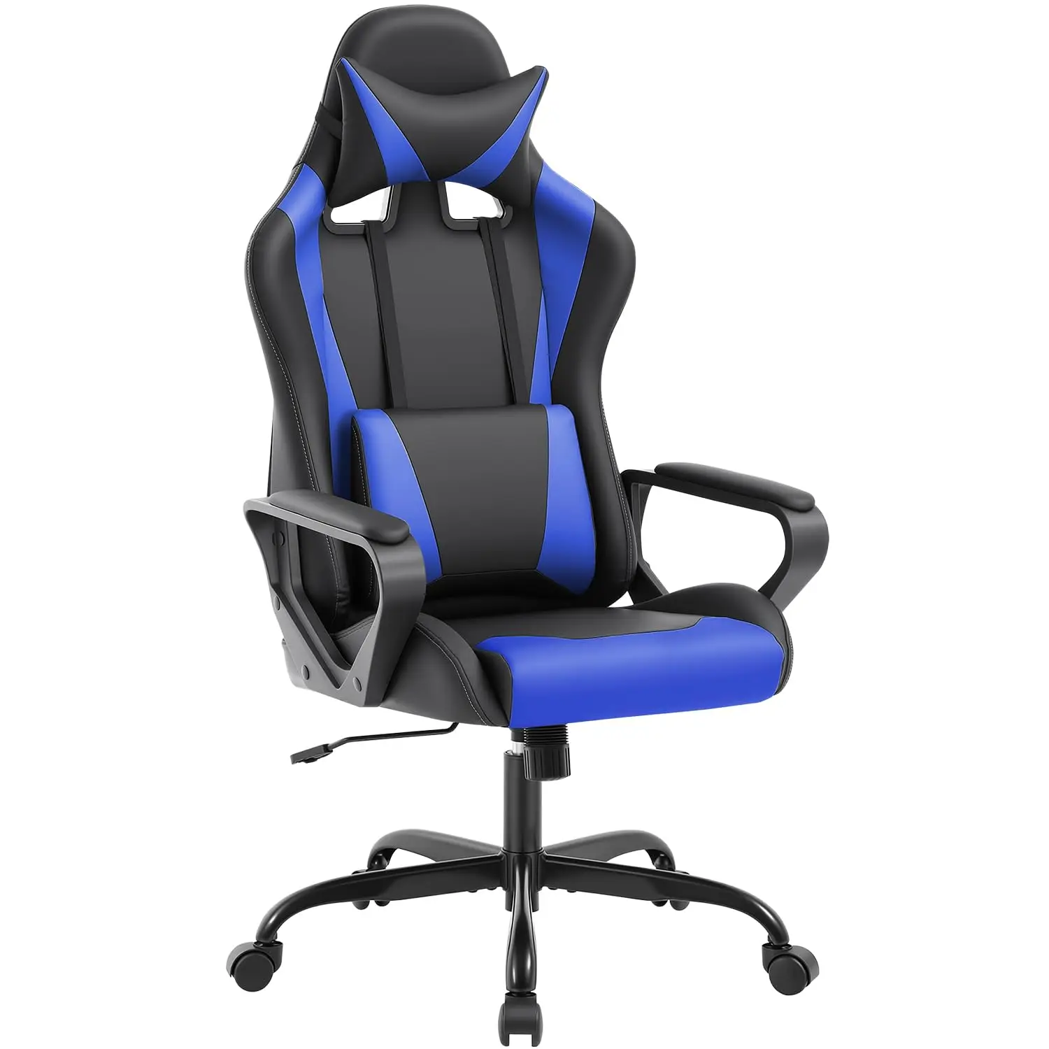 Ergonomic Gaming Chair for Adults, Video Game Chair, Blue