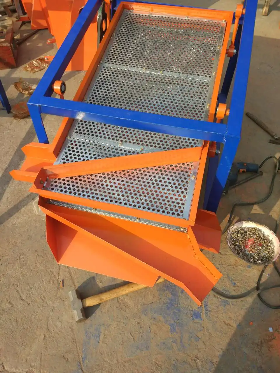 High Efficiency Specific Gravity Impurity Removal And Screening Machine Grain Purifier For Rice Grading And Screening