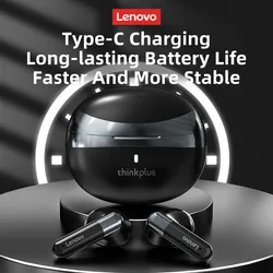 Lenovo LP11 Pro Draadloze Bluetooth 5.1 Ruisonderdrukkende Koptelefoon Lange levensduur van de batterij Oordopjes HIFI Stereohoofdtelefoon
