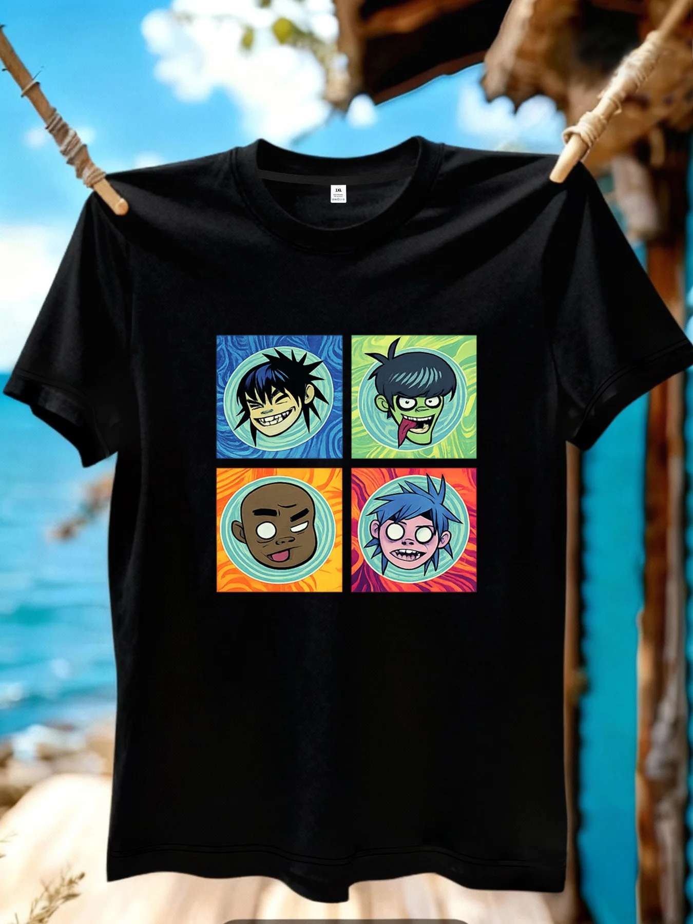 

【YJ01221】Trendy Cartoon Print Plus Size Women's T-Shirt Summer Casual Short Sleeve Top Fashionable Versatile Clothing