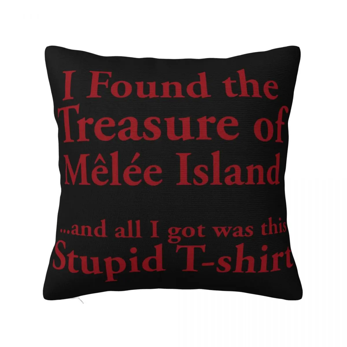 Monkey Island Treasure Guybrush Threepwood Science Original Aesthetic New Brand Streetwear Music Game Pillow Case