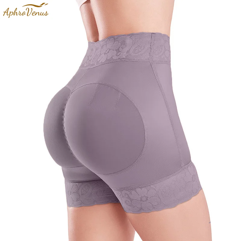 

Fajas Colombianas High Waisted Hip Enhancer Panties Short Butt Lifter Body Shaper Tummy Control Waist Trainer Seamless Shorts