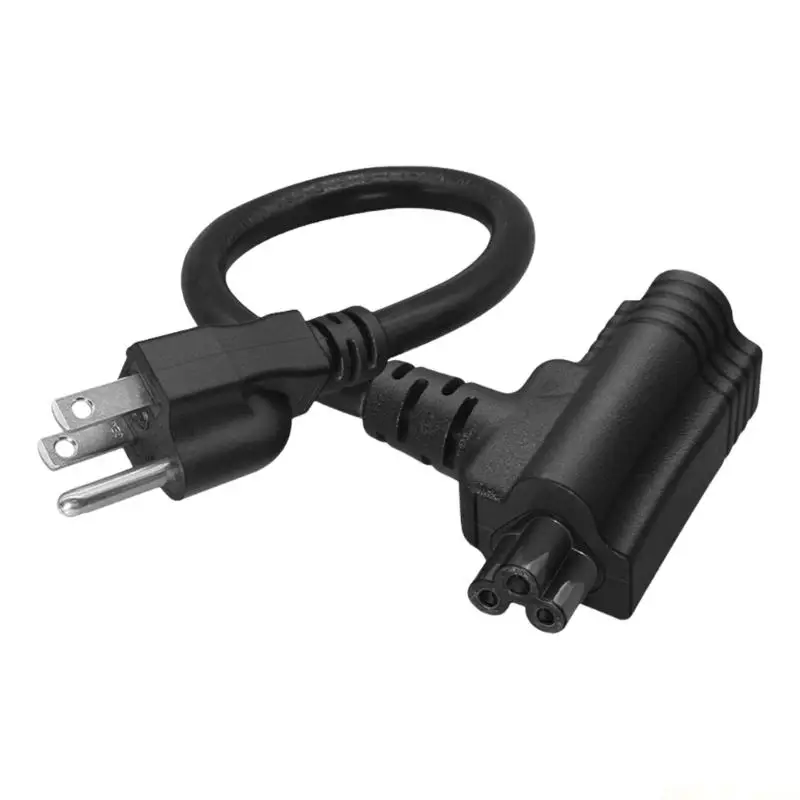 M5TD Y Shaped 14AWG Extension Splitter Cord 3 Prong NEMA 5 15P to 5 15R and C5 Power