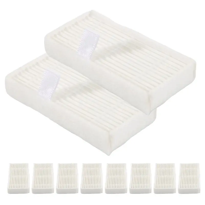 Y42A-10PCS Washable Hepa Filter Replacement For Midea VCR04W Robot Vacuum Cleaner Accessories Filters