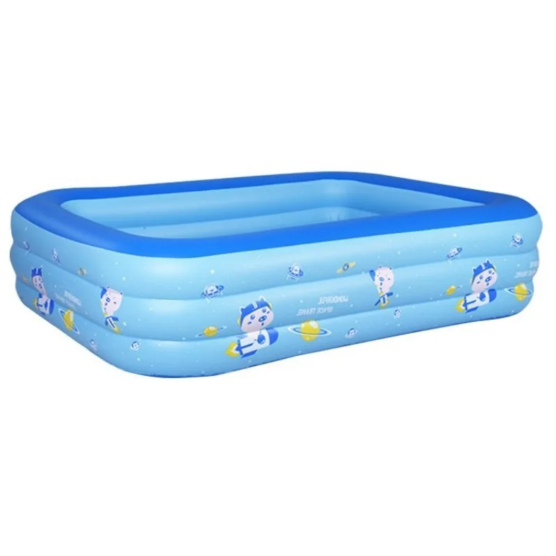 Piscina inflável de 3 metros para família, piscina de brincar em PVC, bacia de chuveiro externa