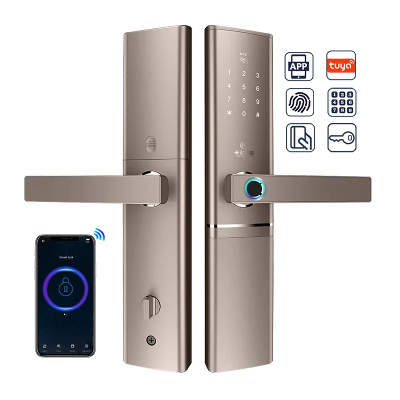 Fingerprint Door Lock Electronic Keyless Digital Smart Biometric Fingerprint Door Lock