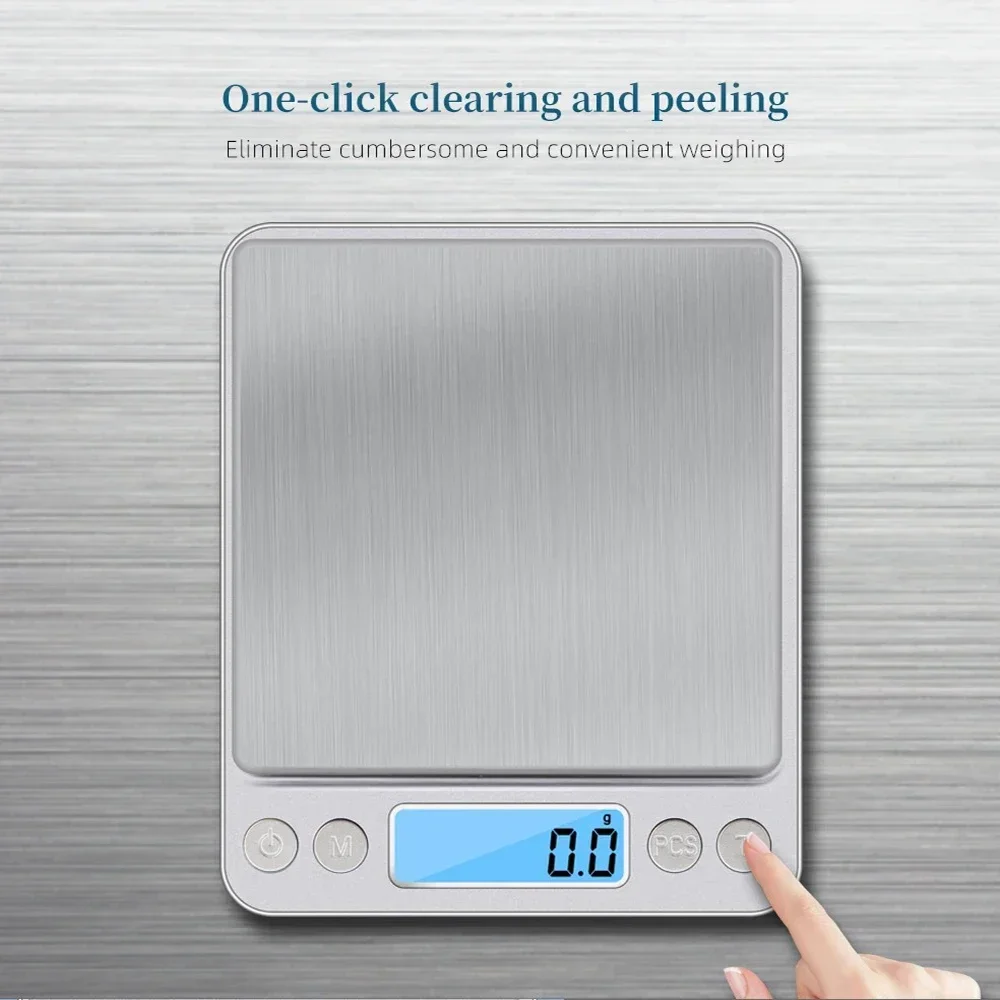 Digital Kitchen Scale Precision Scales 0.01g 3Kg/500G LCD Electronic for Food Diet Jewelry Weighing Postal Balance Measuring