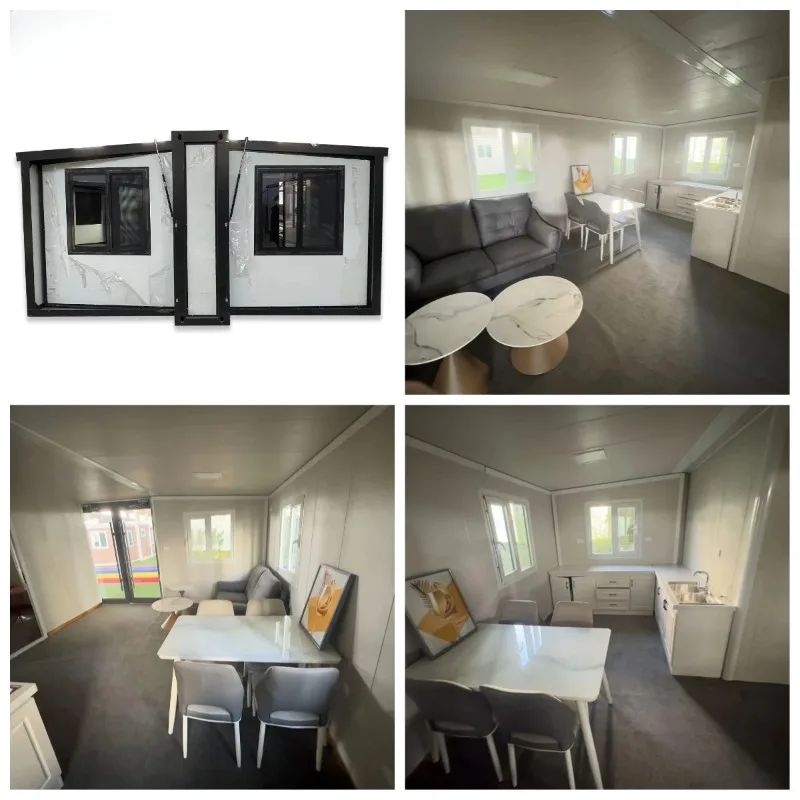 

Ready to Move in Mini Prefab Expandable Container House Customized Color Shipping Tiny Prefabricated Mobile Home for Sale