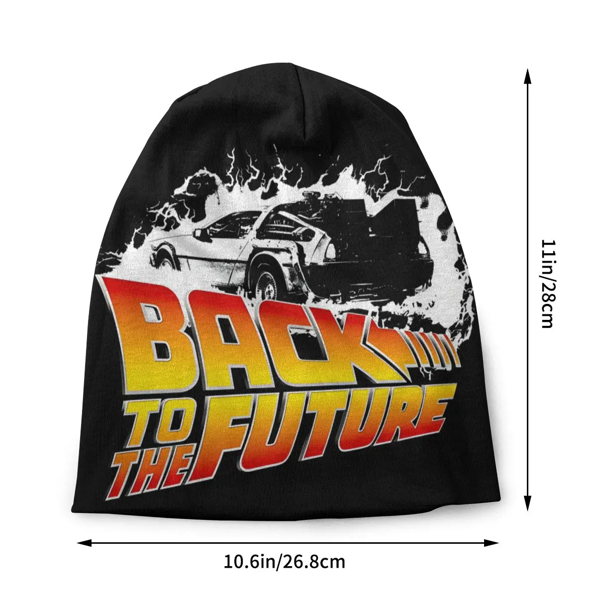 Back To The Future Bonnet Homme Outdoor Thin Skullies Beanies Caps Creative Hats