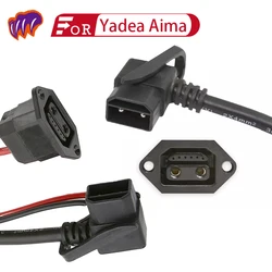 Porta manica bici elettrica compatibile con cavo per veicoli elettrici Yadea/Aima femmina/maschio presa di ricarica/scarica