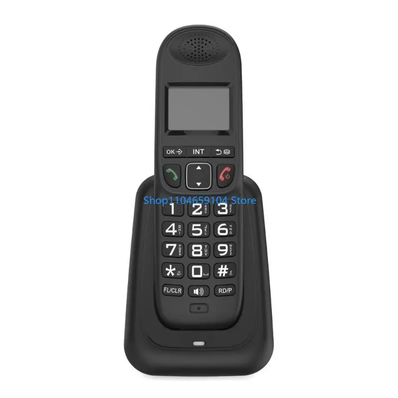 D1003 Cordless Telephone Large LCD with CallerID Storage Redials Functional