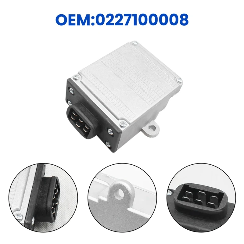 AU05 -Car IGNITION CONTROL MODULE 0227100008 6 Pins For BMW E28 E12 E23 For 928 1977-1984