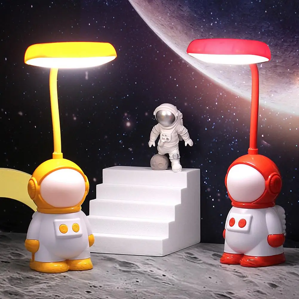 Useful LED Table Lamp Rechargeable Decorative Soft Lighting Indoor Astronaut Nigh Lamp LED Reading Light