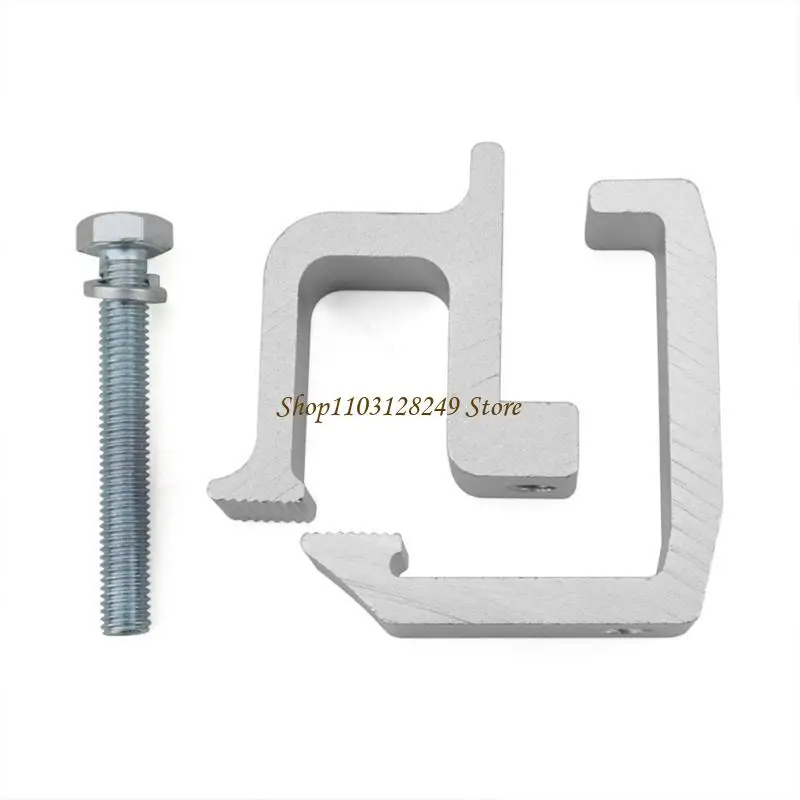 N5KD Heavy Duty Truck Caps Clamps Truck Housing Clamps Truck Top Ladder Rack Clamps Simple Installs for Secure Mounting