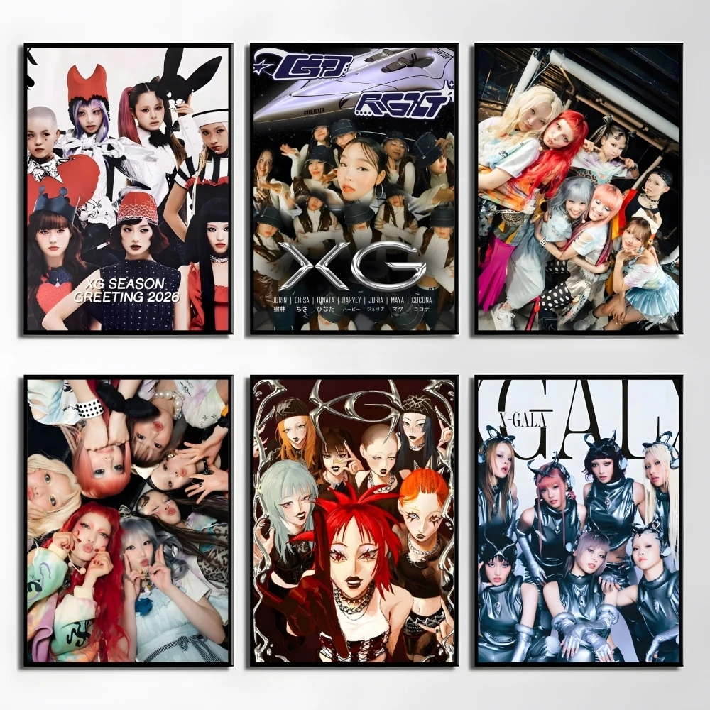 Popular Kpop Band X-XG Poster Elegant And Affordable Wall A…