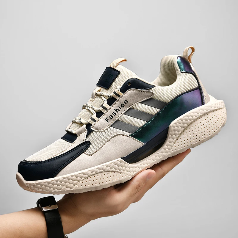 Мужская уличная парусиновая обувь с дышащей подкладкой — прохладный и стильный дизайн, идеально подходит для поездок на работу, походов и повседневного использования.