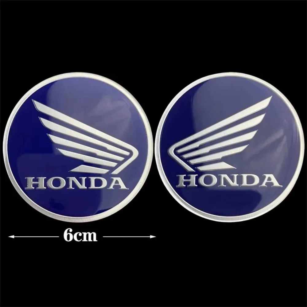 Naklejka na zbiornik paliwa Honda Motorcycle Circular Logo 3D Stereoscopic, odpowiednia do CBR600RR/CBR1000RR/CB190SS Pcx125 Cb650r