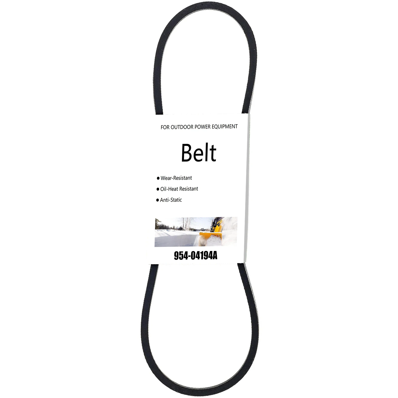 954-04194A 754-04194A Auger Drive V Belt for MTD Craftsman Troy-Bilt Snowblower CUB CADET 930 933 945 SWE Snow Throwers  (1/2