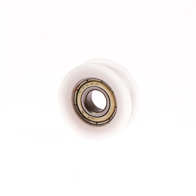 -New 6*22*7MM Planar Wheel U-shaped Groove Nylon Pad Injection Material Moving Door And Window Slide Wheel 626 Bearing Pulley
