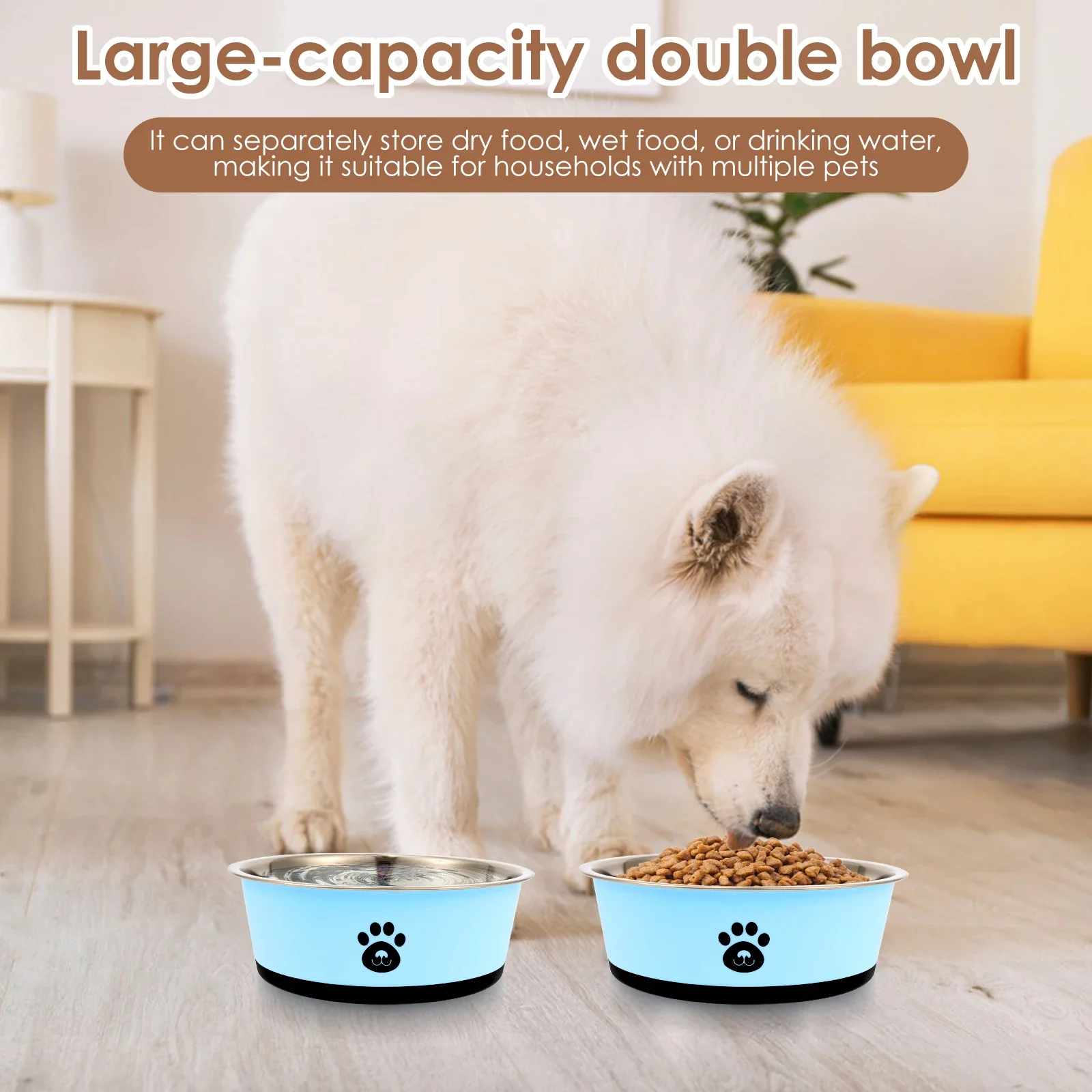 Thumbnail 3 - #9 New Stainless Steel Puppy Bowls Arrivals