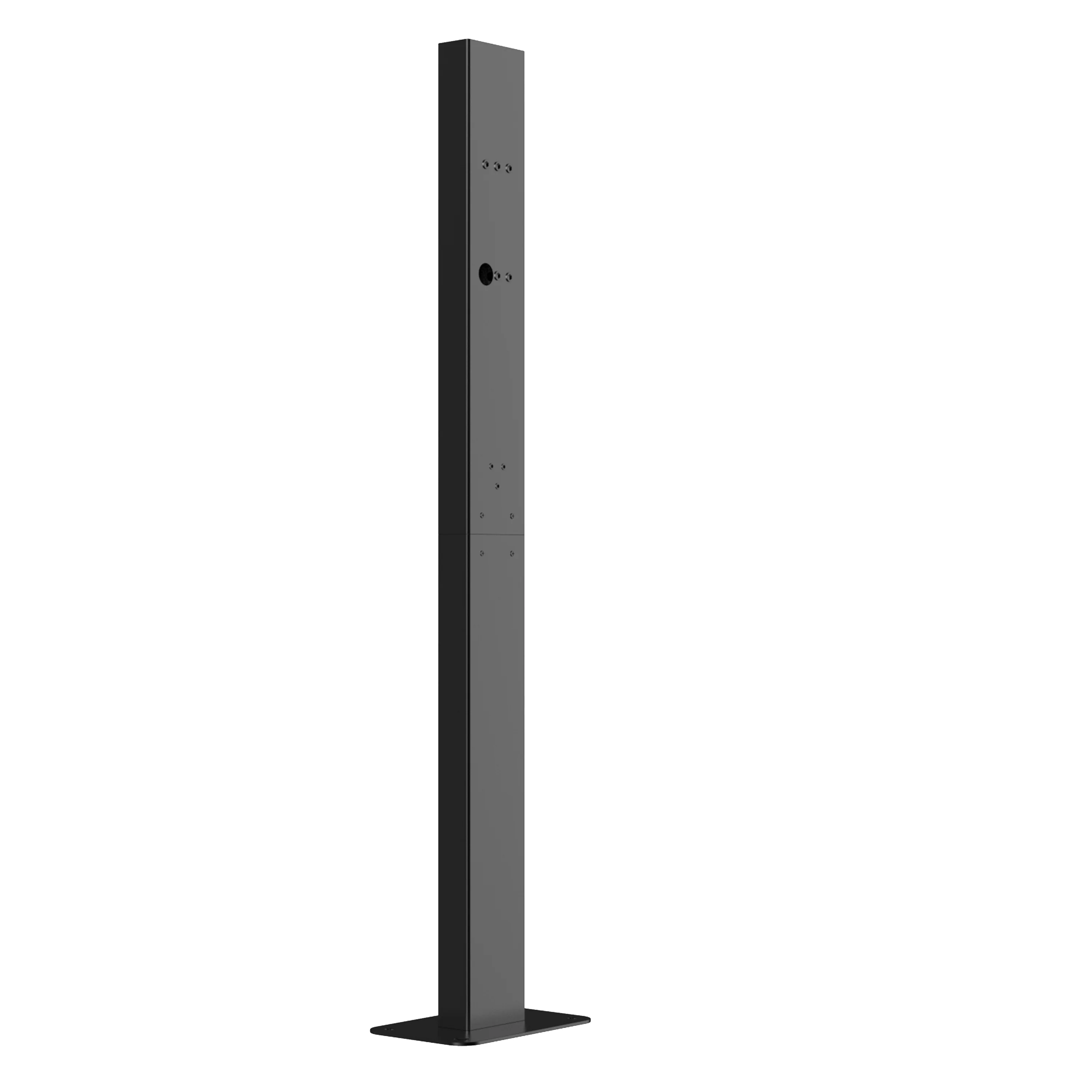 Universal EV Charging Holder Pedestal Stand Evse Pillar Stand Easy to Install for Tesla EV Charging Mounting Pole Aluminum Alloy