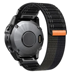 20MM 22MM 26MM Nylon Watch Band for Garmin Fenix 8 / Fenix 7 / Fenix 6 / Fenix 5 / EPIX 2 / Fenix 7X / Fenix 6X