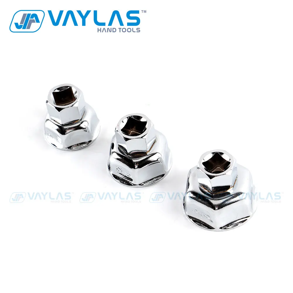 Imagem -05 - Tampa de Remoção de Chave de Filtro de Óleo Cabeça de Acionamento de Ferramenta de Mudança de Óleo Flautas para Ferramentas de Reparo de Carro 27 mm 32 mm 36 mm
