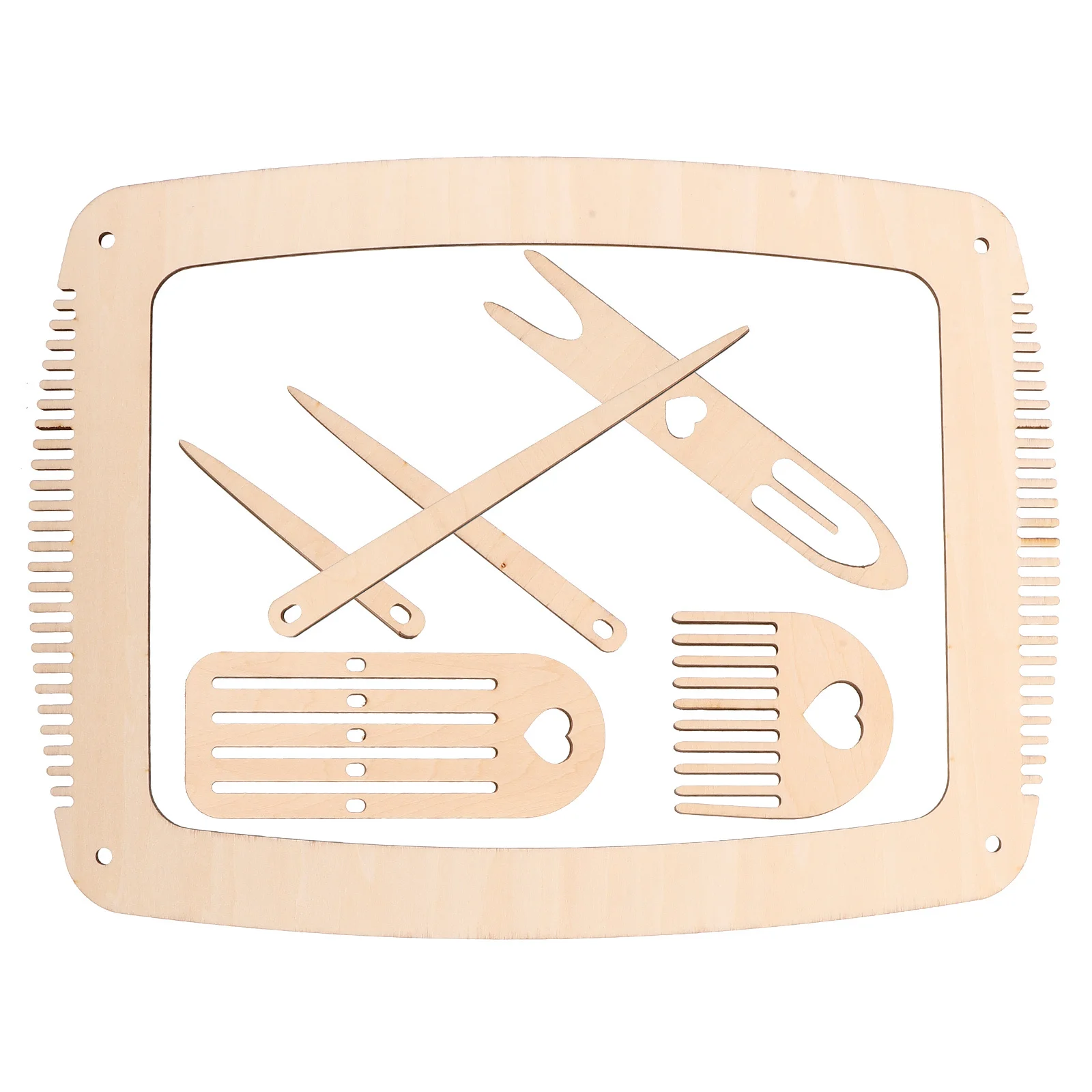 

1Set Wooden Weaving Kit Easy Application Method Knit Scarf Socks Tapestry Knitting Knitting for Scarf