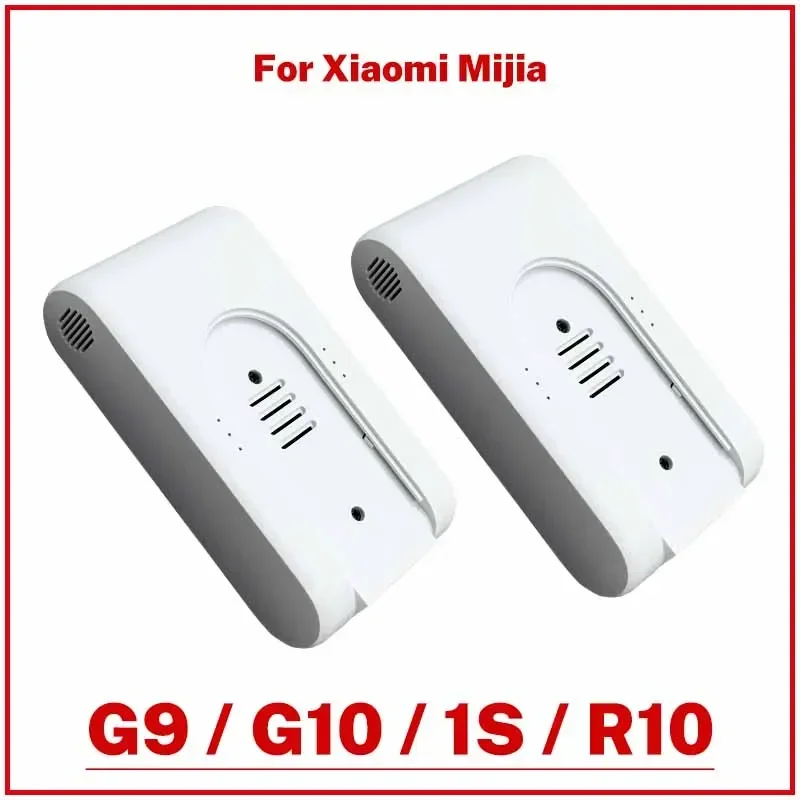 NEW 25.2VRechargeable lithium ion Battery Pack 12000mAh for Xiaomi Mijia G9 G10 Wireless Vacuum Cleaner 12000mAh Accessories