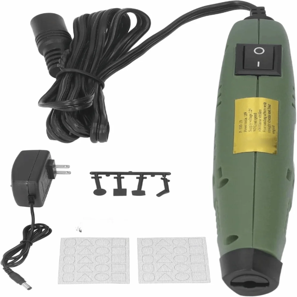 Polishing Tool 8000RPM Mini Electric Sander Lightweight Ergonomic Electric Sander 18W Detail Sander Engraving