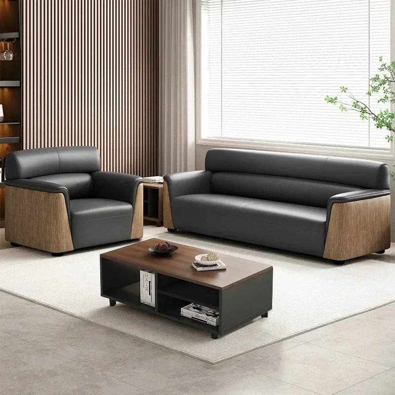 Moderne Rezeption, Besucher, Büro, europäischer Stil, Schnittsofa, Büromöbel, Gäste-Chefbüro, Sofagarnitur, Möbel