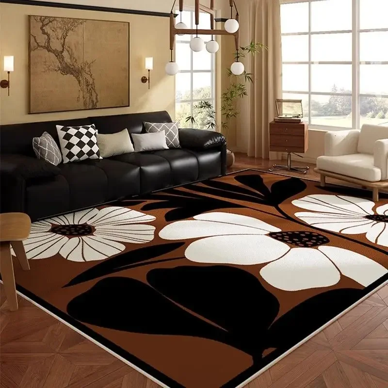 

Modern High-end Feeling Carpets for Living Room Decoration Sofa Large Area Home Rugs for Bedroom Soft Non-slip Mat for Children