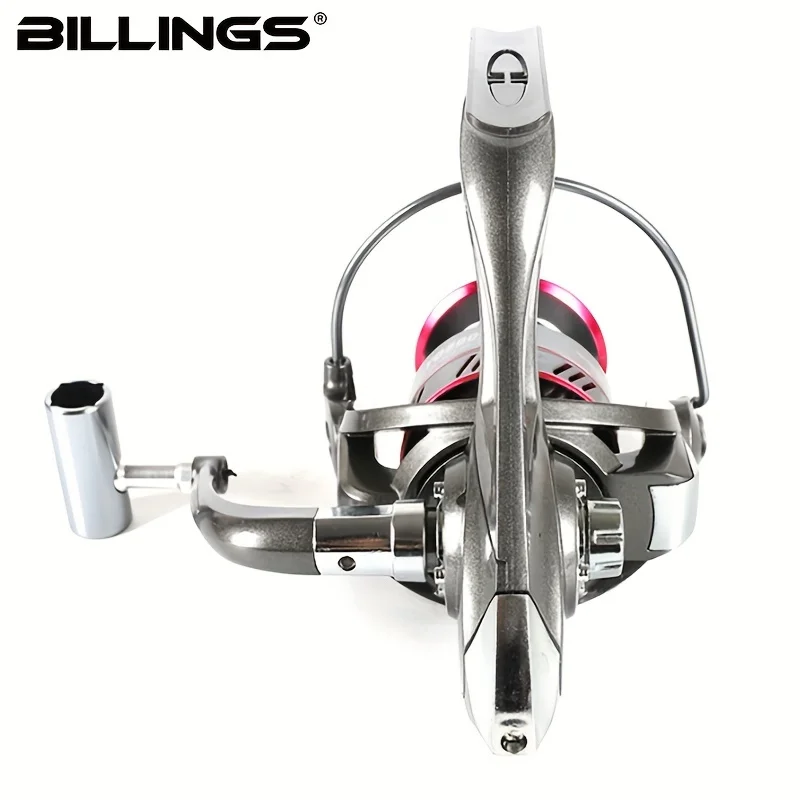 BILLINGS  YO 2000-6000 Series,5.2:1 Gear Ratio,26LB Max Drag,Shallow Spool,Spinning Fishing Reel,For Freshwater Saltwater