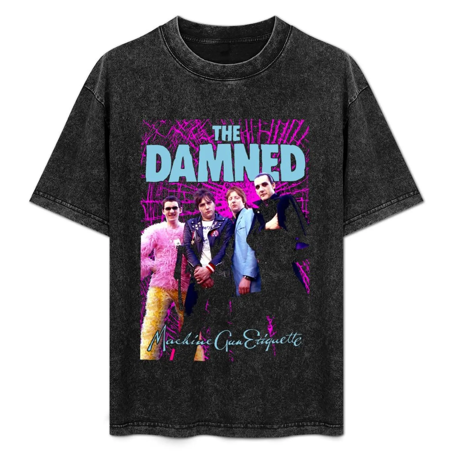 

THE DAMNED T-Shirt man t shirt summer t shirt man plain black cotton t-shirt plain for man package t shirts designer T-Shirt