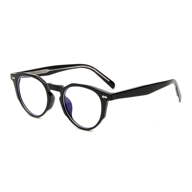 Lunettes de lecture à monture en acétate polygonale, lunettes progressives multifocales sur ordonnance, lunettes pour myopie, lunettes anti-lumière bleue