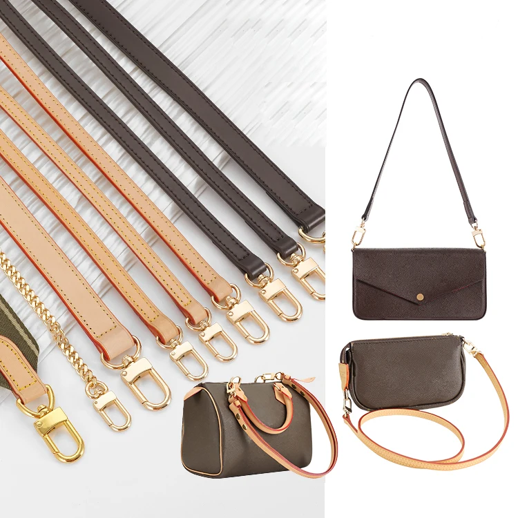 

Shoulder Straps Bag Strap for LV Speedy 20 100% Genuine Leather Crossbody Long Bags Belt 120cm Bag Accessories