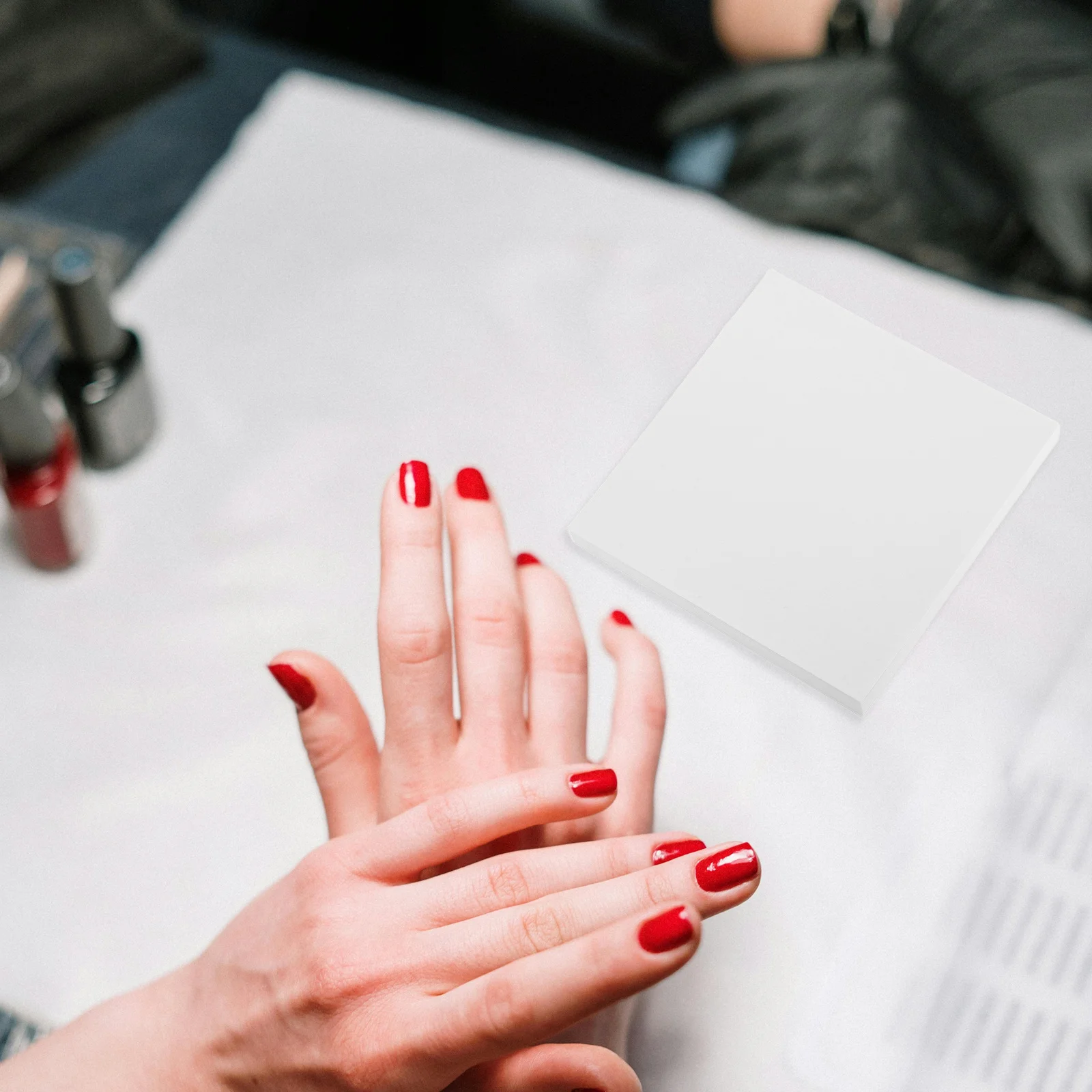 

50Pcs Waterproof Peelable Manicure Practice Book Disposable Color Mixing Sheets Nail Art Drawing Paper Palette