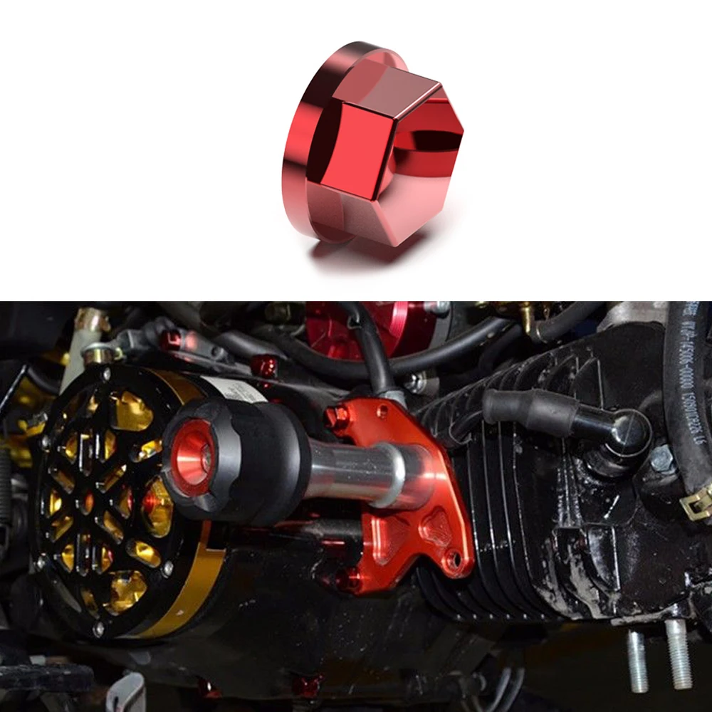30pcs Universal Motorcycle Screw Cover Motorcycle Accessories Motorcycle Dustproof Decoration Covers for Yamaha Kawasaki Honda