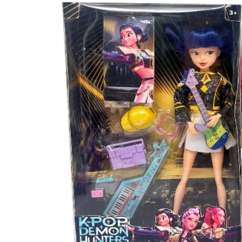 Kpop شيطان هنتر رومي ميرا زوي عمل الشكل مجموعات الالعاب مستوى المظهر العالي هدية الكريسماس للفتيات سوسي موضوع مجموعة أغنية #5