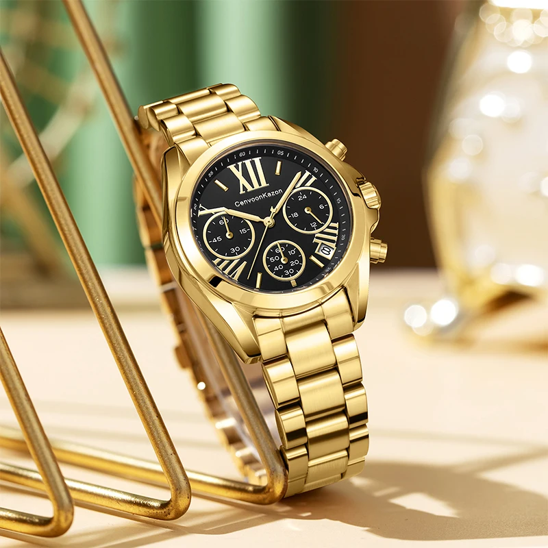 Designer Luxury Watch Brands Quartz Watches For Men Women Business Fashion Gold Electronics Ornaments with High-end Jewelry Box