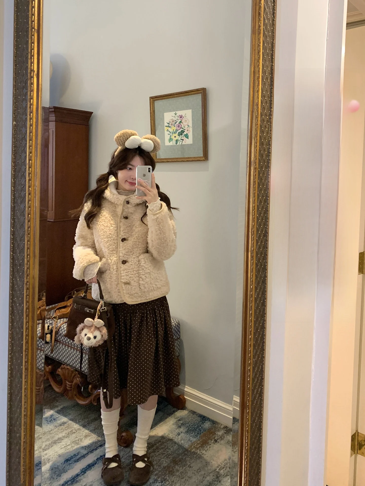 

Юбка PtonUmi из вельвета А-силуэта с высокой талией, женская, осенне-зимняя, модная, в корейском стиле, средней длины