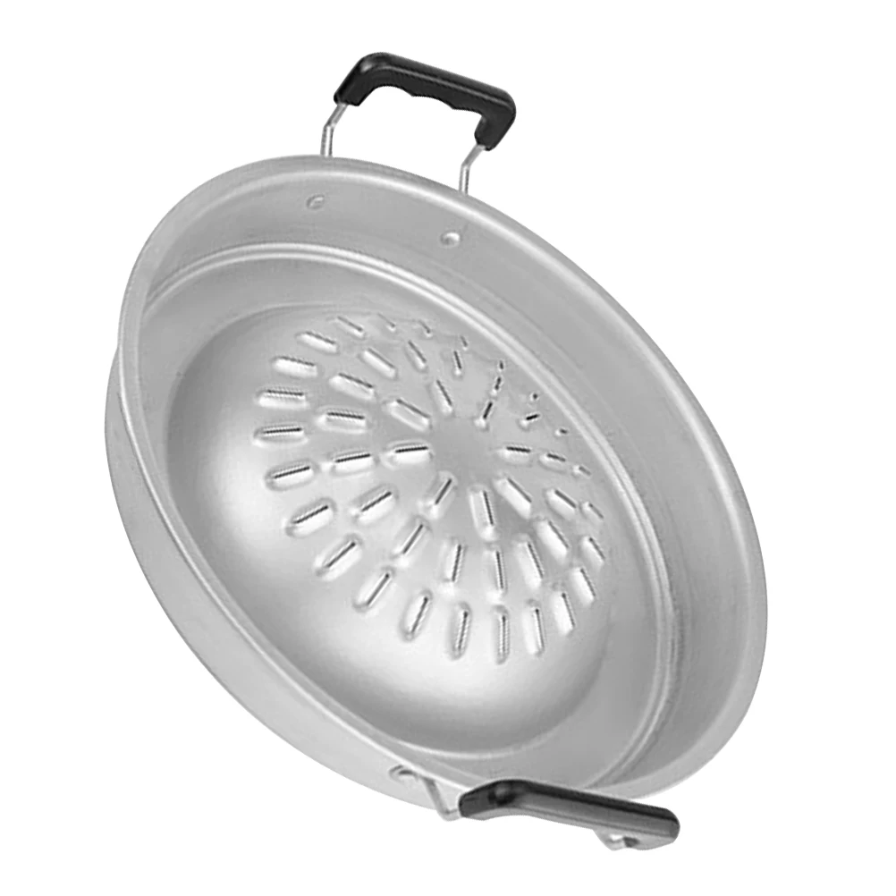 

BBQ Pan Aluminum Grill Roaster Camping Cookware Kitchen Barbecue Reusable Korean Bbq Grill Supply Metal Tray