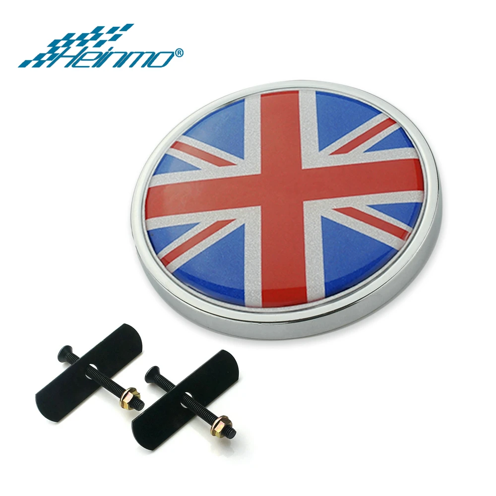 For MINI Cooper S One R55 R56 R60 R61 F54 F55 F56 F60 Front Grille Sticker Plate For MINI Countryman Accessories Car Styling