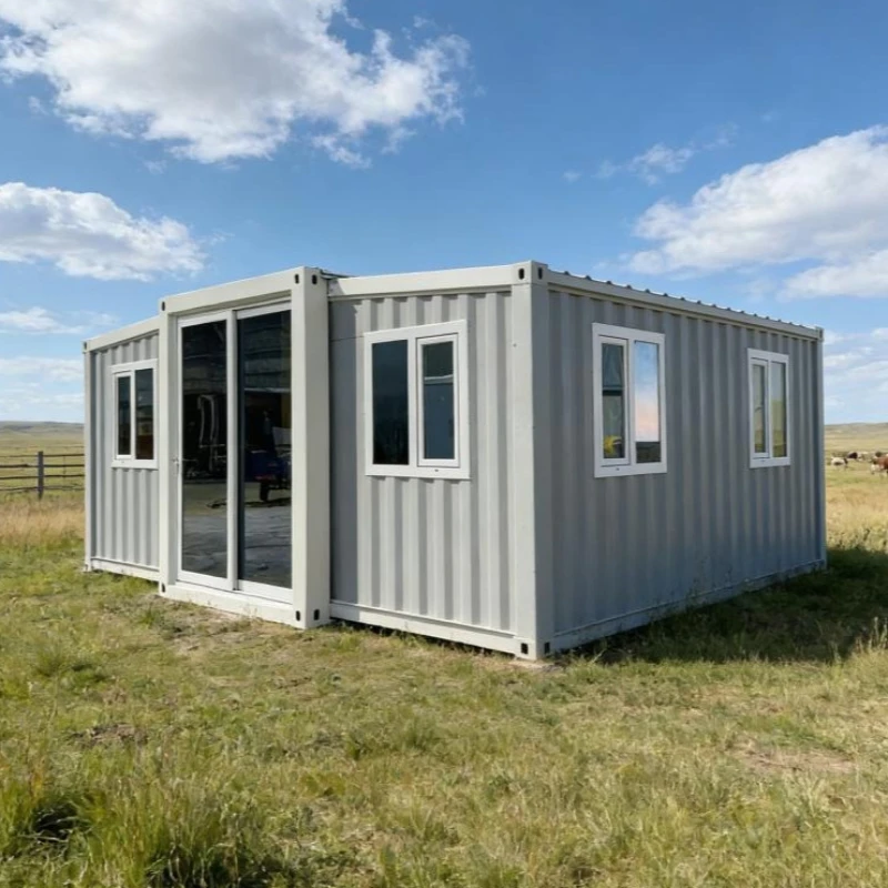 Luxury Mobile Home, 20ft Expandable Container House, Demountable Steel Structure Apartment, Suitable for Home Office/hotel