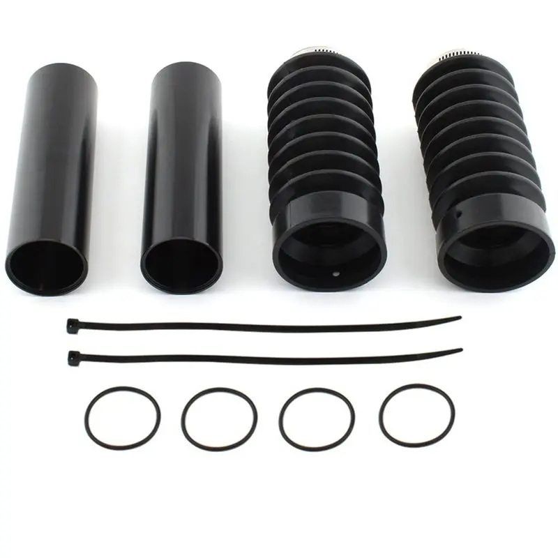 AEA7-For BMW R NINE T Ninet R9T Pure Scrambler Rninet /5 Motorcycle Front Fork Boot Slider Shock Absorber Cover Gaiter, 1 Kit