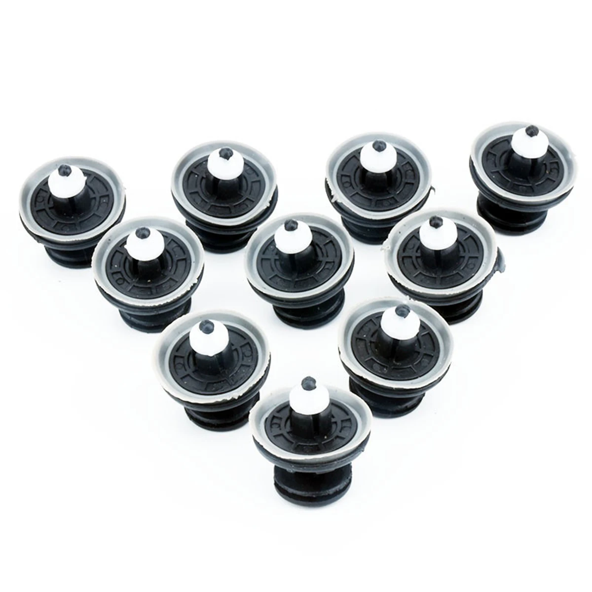 Car Interior Door Trim Panel Card Clips 6Q0868243 For VW Volkswagen Audi Touran Tiguan Golf Passat Polo Plastic Rivet Fastener