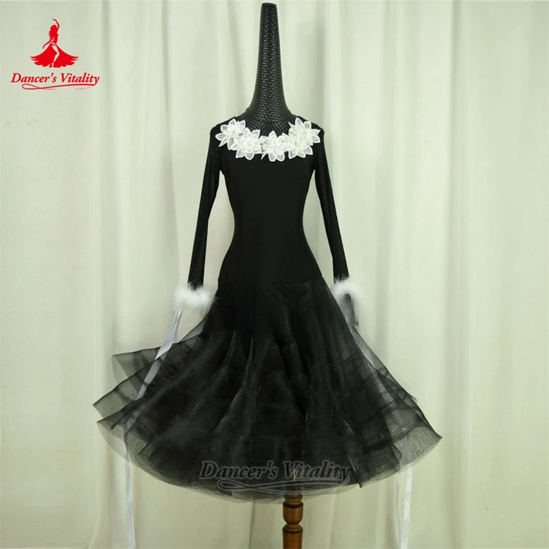 Child&Adolescents Social Dance Grade Examination Professional Dresses Customized Adult Waltz Foxtrot Clothing Dancer's Vitality