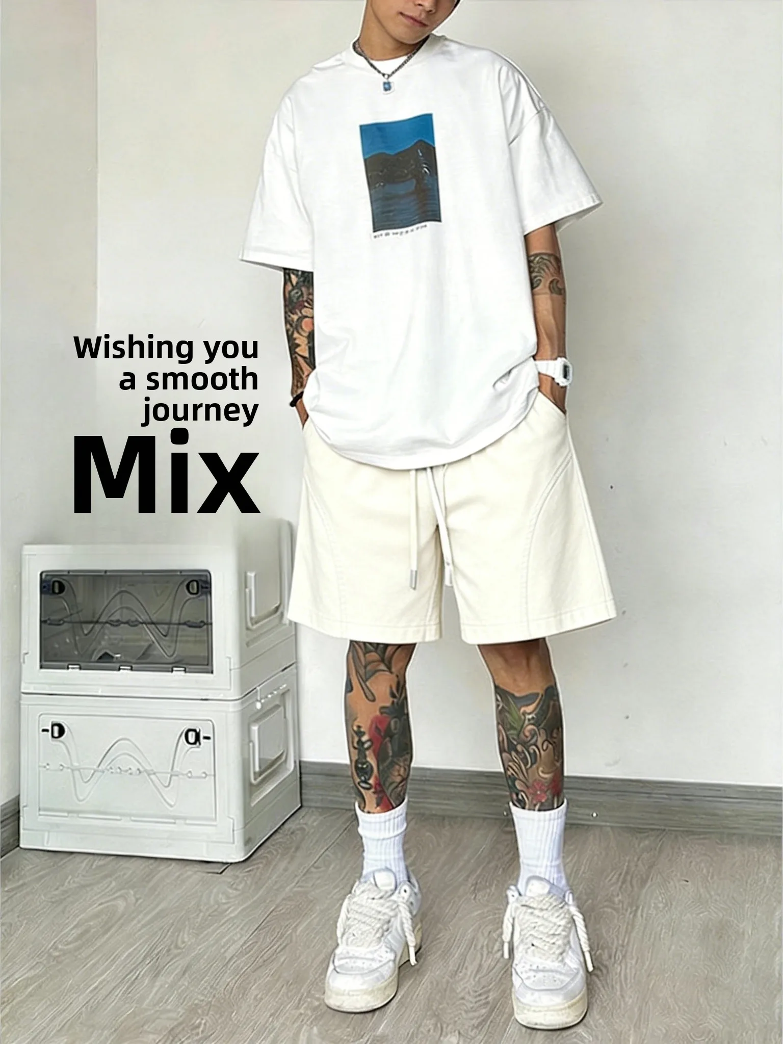 

Training Fitn Marathon orts for Men Qui Dry Ice Silk American Sports Beach Water Tee Quarter Length Pants