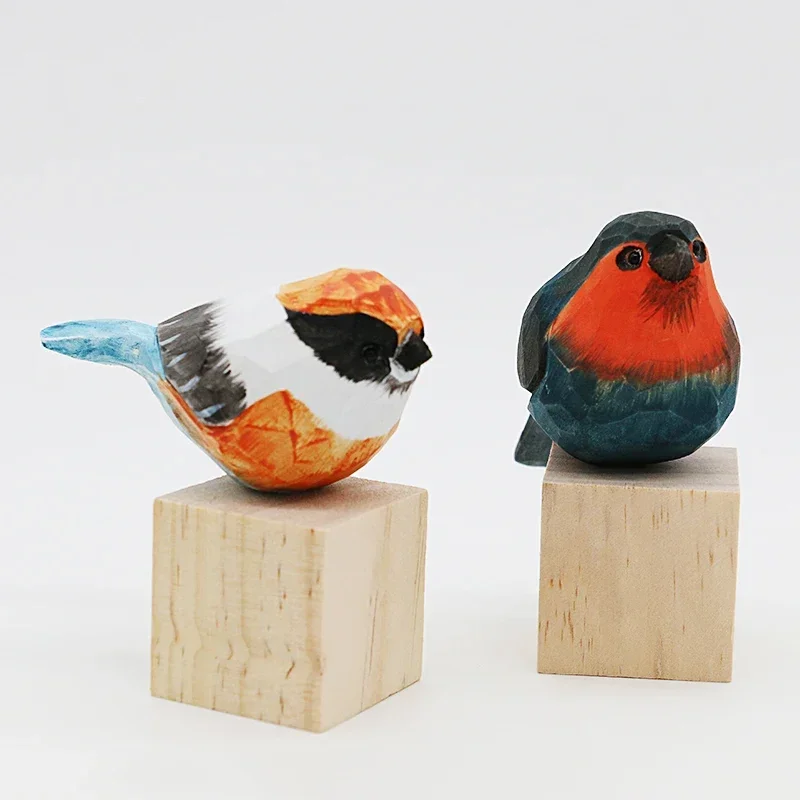 Creative Home Decoration Craft Garden Desktop Figurine Toys Nordic Style Bird Figurine Art Home Living Room DIY Craft Decoration