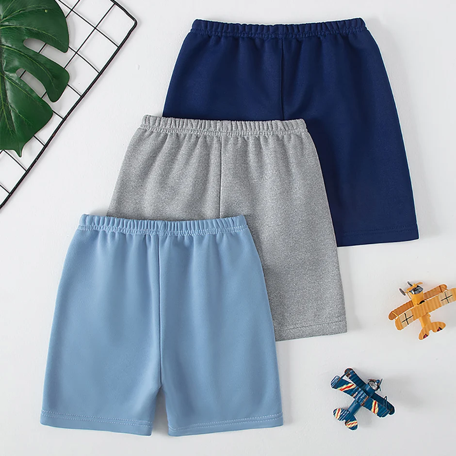 3/6-teiliges Set mit mehrfarbigen Kordelzug-Freizeitshorts für Kinder für Jungen und Mädchen, Sommersport, Laufen, Radfahren, vielseitige Hose – Detail 13